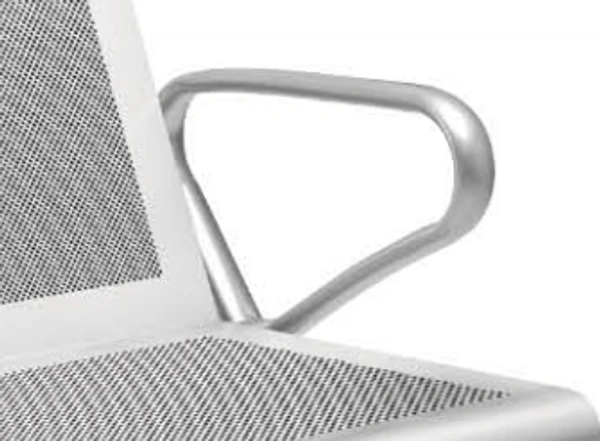 Ferris WAITING AREA CHAIR HANDLE - Grey, Powder Coated