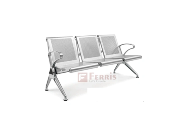 Ferris PUBLIC WAITING AREA CHAIR - Aluminium, 01 Seater