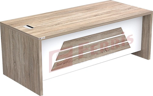 Ferris OFFICE TABLE PT3-03 - Oak,White,, 2100x900x750 MM.