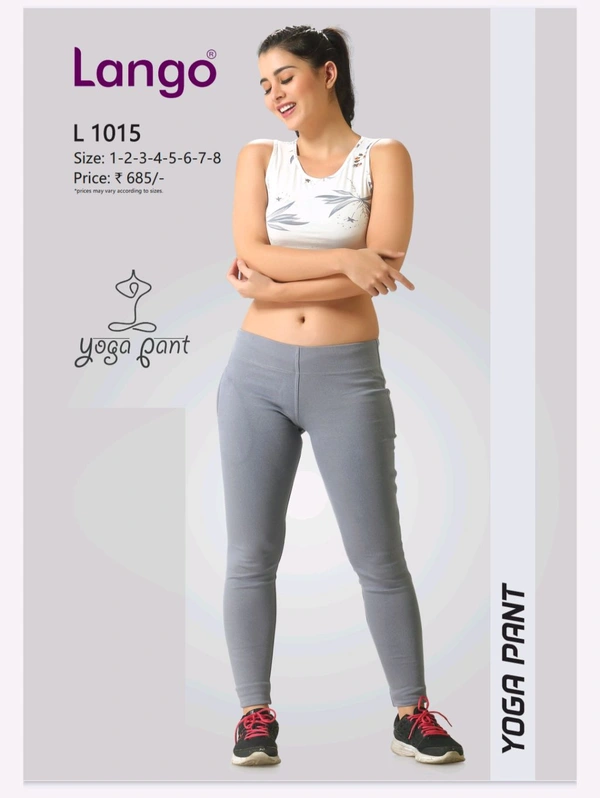 YOGA PANT - SMOKE, 4XL