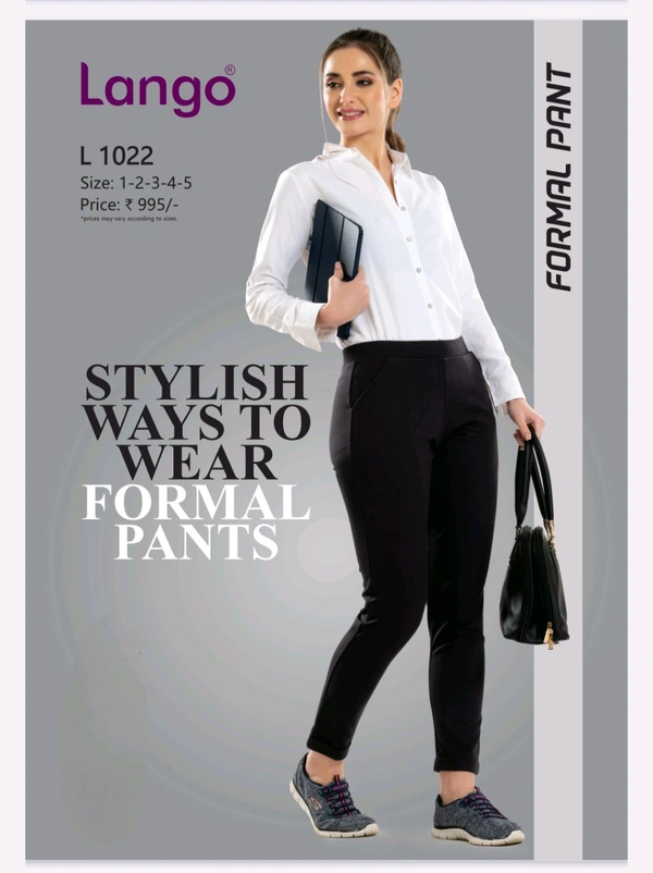 LANGO FORMAL PANT - DARK GREY, XXL Size