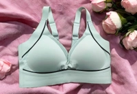 FULL COVERAGE SEAMLESS BRA - White, 34B