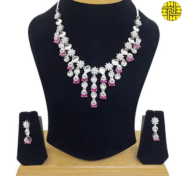 cz necklace set  - hnc-003j