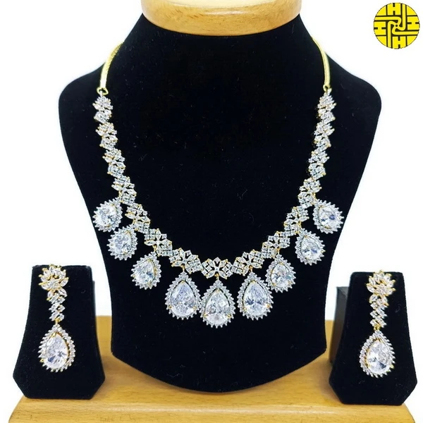 cz necklace set - hnc-009a