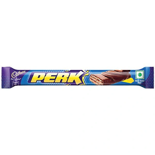 Cadbury Perk Chocolate Coated Wafer Bar, Net Wt. 11 g - Silver Chalice