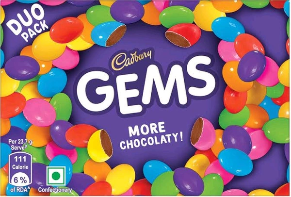 cadbury gems Net Wt. 7.9g