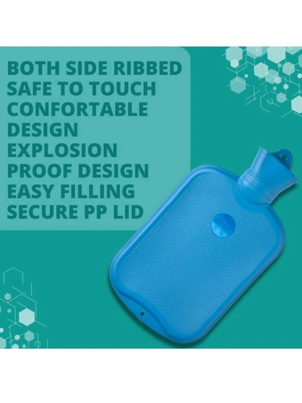 Royal Hot Water Bag & Heating Pad Pain Relief 2 Ltr (Blue) (Red) (Green)