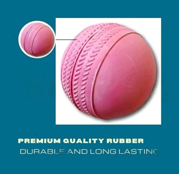 Rubber Cricket Ball (Standard Size) Pack Of 10 