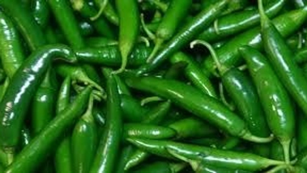 কাঁচা লঙ্কা (Green Chilly) - 1 প্যাকেট = 250 গ্রাম