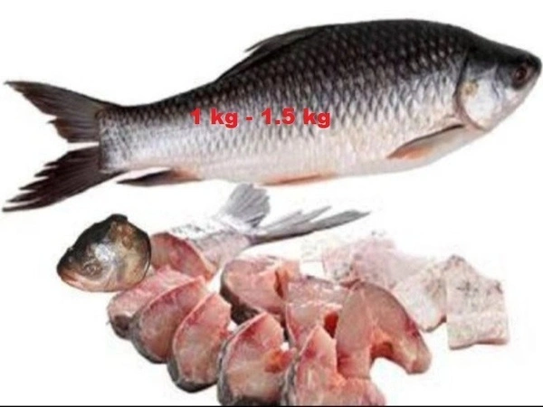 রুই মাছ (Big Size) - 1 প্যাকেট = 500 গ্রাম