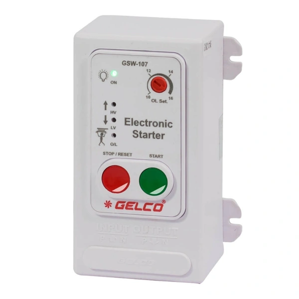 GELCO GSW-107 AC STARTER - WHITE, MEDIUM