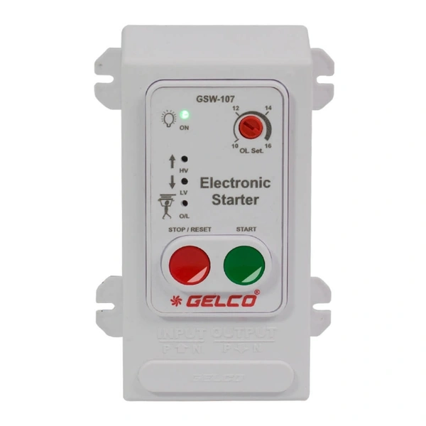 GELCO GSW-107 AC STARTER - WHITE, MEDIUM
