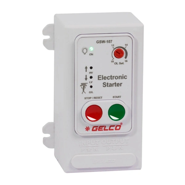 GELCO GSW-107 AC STARTER - WHITE, MEDIUM