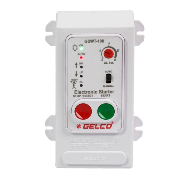 GELCO GSW-108 AC STARTER - White, medium