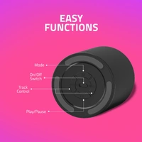 Artis BT-08 Black Bluetooth Speaker - Black, small