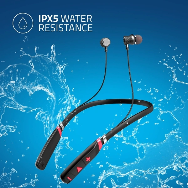 Artis BE-910 Wireless Neckband - Black & Red, small