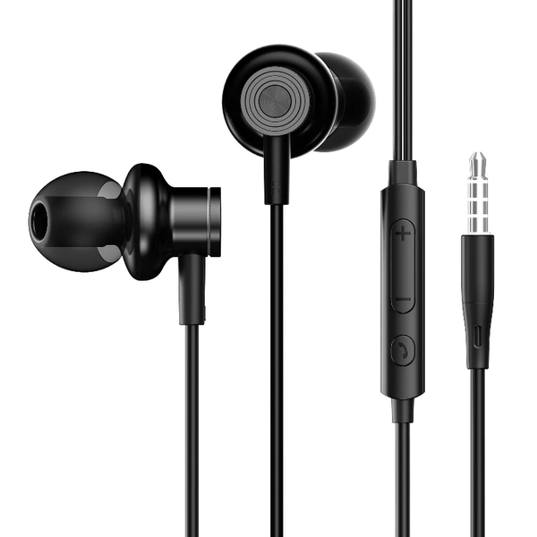 Artis E600M Earphone With Mic - Black, small