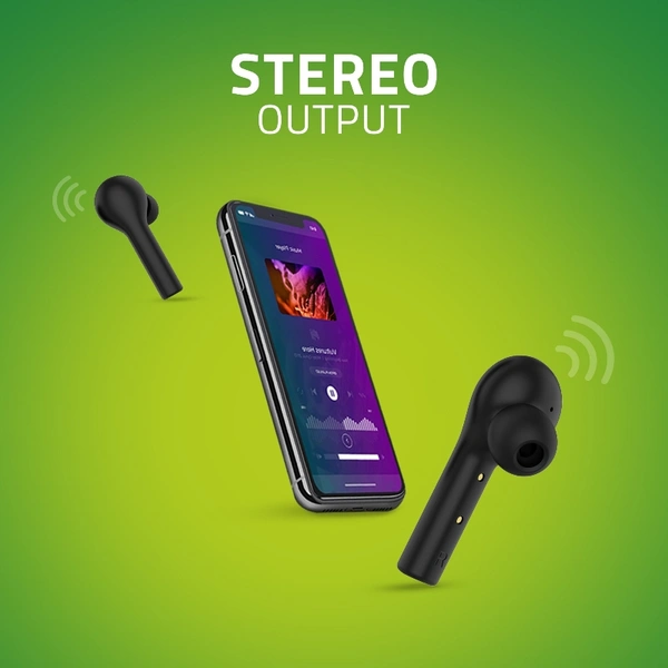 BE110M TWS Earbuds - Black, Small