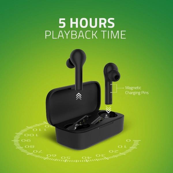 BE110M TWS Earbuds - Black, Small