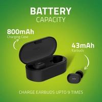 BE410M TWS Earbuds - Black, small