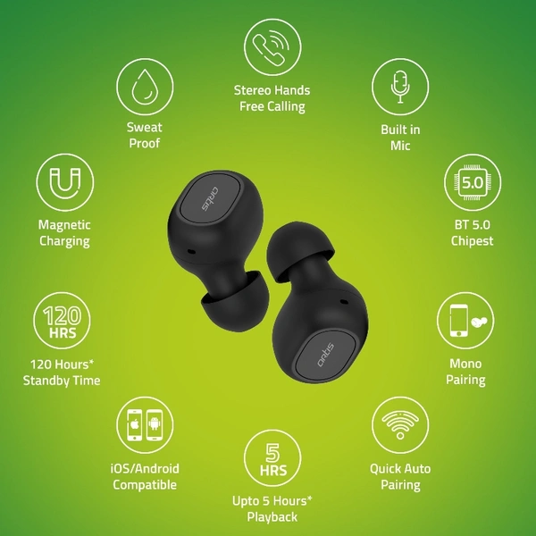 BE410M TWS Earbuds - Black, small
