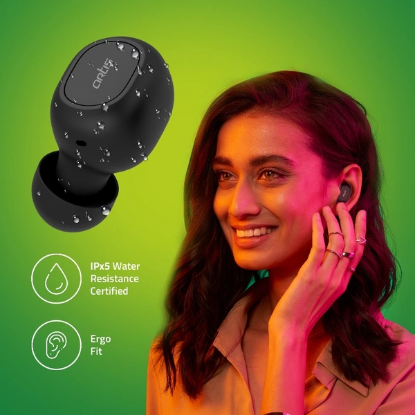 BE410M TWS Earbuds - Black, small