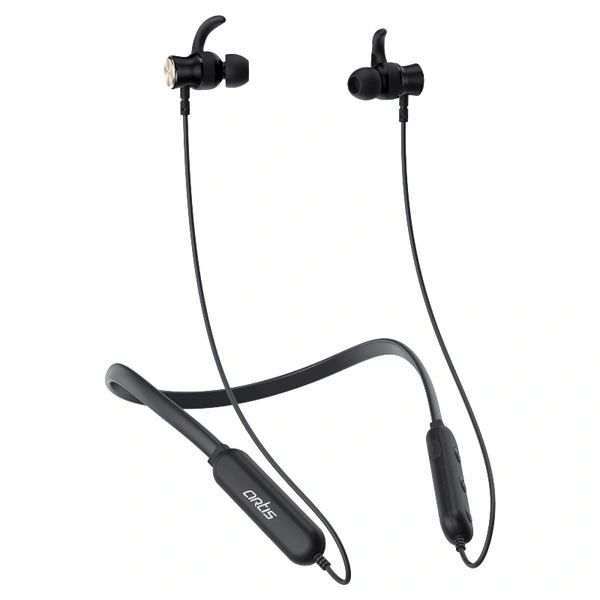 BE930M Sports Bluetooth Wireless Neckband Earphone - Black & Red, Small
