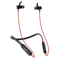 BE930M Sports Bluetooth Wireless Neckband Earphone - Black & Red, Small