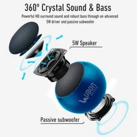 SP-6810 5W Bluetooth Speaker - BLUE, GOLDEN, BLACK,RED , small