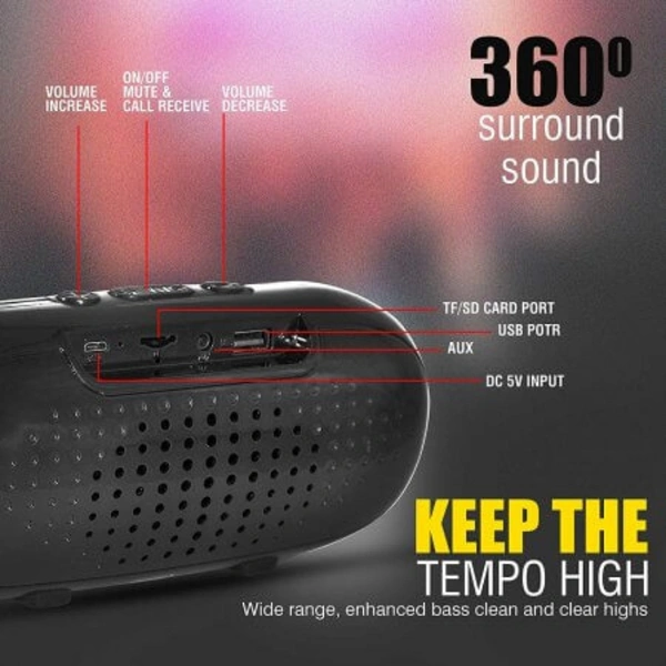 SP-50 Bluetooth Speaker - Black, medium