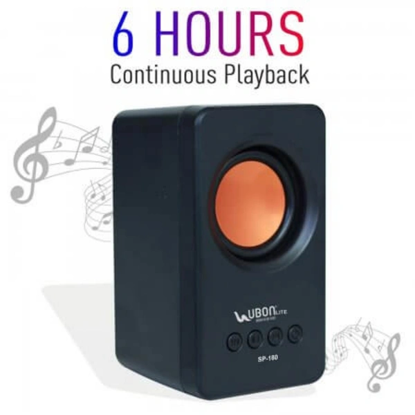 SP-180 Wireless Portable Speaker - Black, Medium
