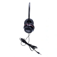 Ubon UB-615 On-ear Wired Headphone - Black, Medium