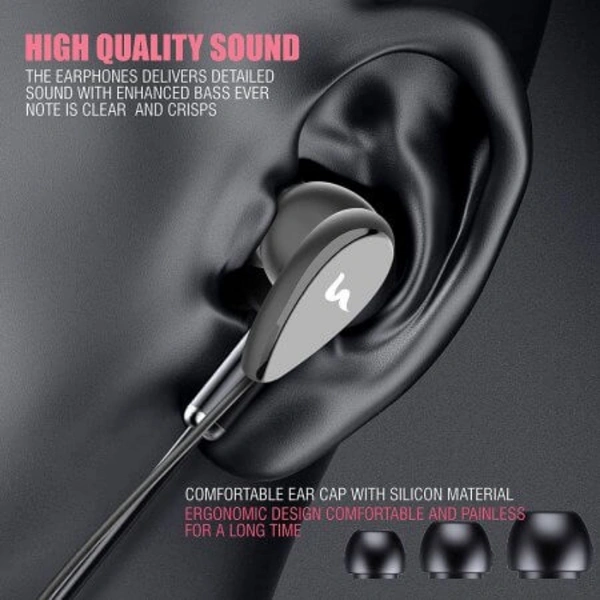 CL-56 Wireless Neckband  - Black, Medium