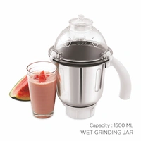 BOSS Crown Mixer GrinderB242 - Black &Gray, Medium