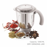 BOSS Crown Mixer GrinderB242 - Black &Gray, Medium