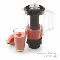 BOSS Cyclone Mixer GrinderB219 - Black &Gray, Medium