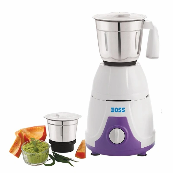 Boss BOSS Flora Mixer GrinderB233 - White & Purple, Medium