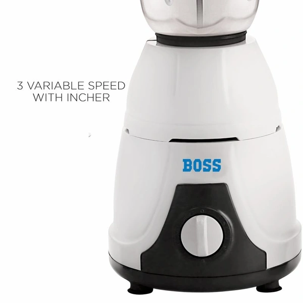 Boss BOSS Flora Plus Mixer GrinderB237 - White & Grey, Medium