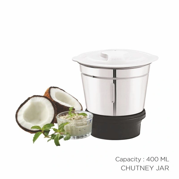 Boss BOSS Flora Plus Mixer GrinderB237 - White & Grey, Medium