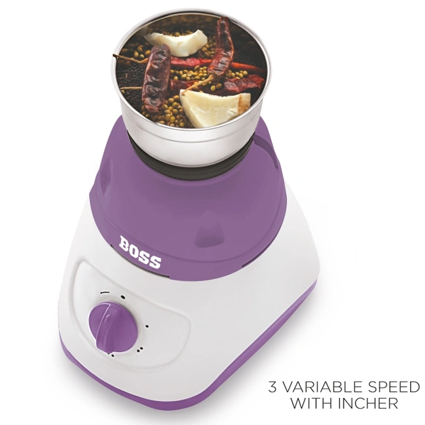 Boss BOSS Pearl Mixer GrinderB232 - Twin Grey, Twin Purple, Medium