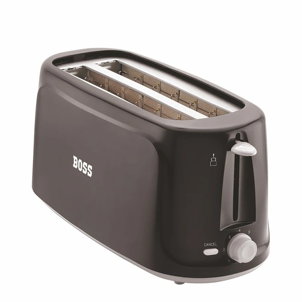 Boss BOSS Eden 4 Slice Pop Up ToasterB527 - Black