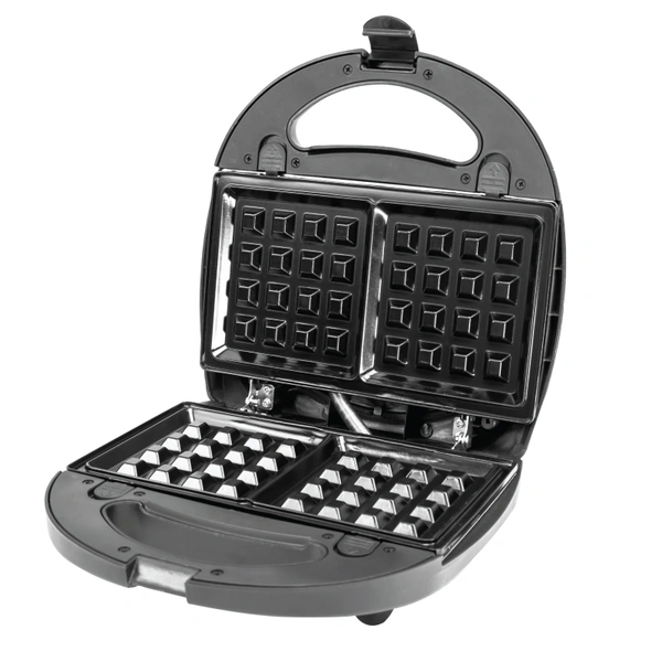 Boss BOSS Sharp 3 In 1 Sandwich MakerB524 - Black & Silver, Medium