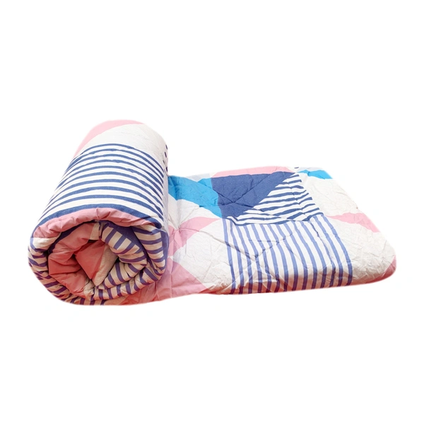 Bella Rosa Comforter Set (Comforter + Bedsheet + 2 Pillow Cover) - Bella Rosa - Ocean Mist - Double Bed - Double Bed
