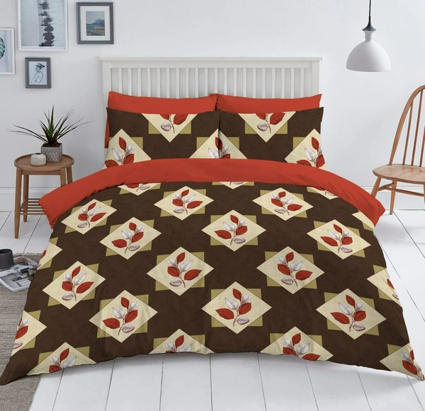 Bella Rosa Comforter Set (Comforter + Bedsheet + 2 Pillow Cover) - Bella Rosa - Alpine Fresh - Double Bed - Double Bed