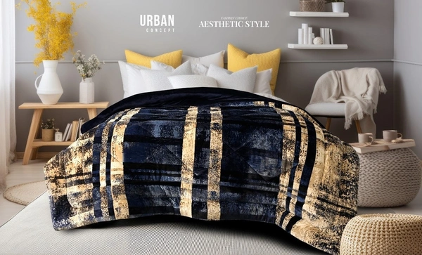 Platina Quilts - Platina - Geometric Glow - Single Bed - Single Bed