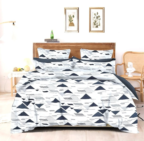 Hyatt Mist Pinsonic Bed Cover Set - Hyatt Mist - Highrise Haven - Double Bed - Double Bed