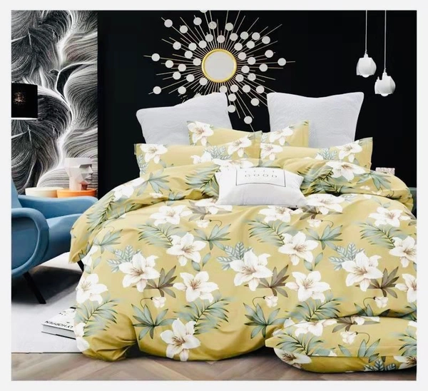 Hyatt Mist Pinsonic Bed Cover Set - Hyatt Mist - Streetlight Serenity - Double Bed - Double Bed