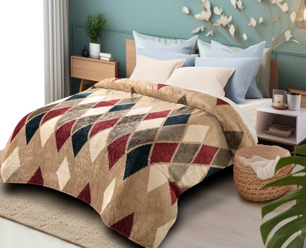 Albela Quilt Set (Quilt + Bedsheet + 2 Pillow Cover) - Albela - Tribal Luxe - Double Bed - Double Bed