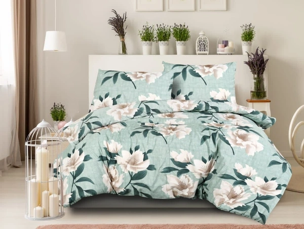 Hyatt Mist Pinsonic Bed Cover Set - Hyatt Mist - Urban Zen - Double Bed - Double Bed
