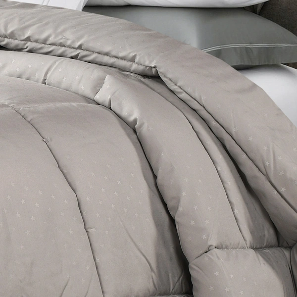 StarGaze Home Decore Shop - Comforters - StarGaze - Silver Shadows - 200 GSM - Single Bed - Single Bed